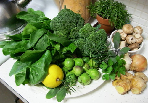 Для хорошего зрения кушайте зеленые листовые овощи