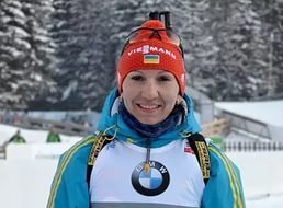 Украинская биатлонистка завоевала бронзу на Кубке мира по биатлону (ВИДЕО)