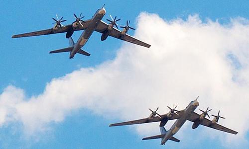 Российские бомбардировщики были замечены над базой ВВС США в Тихом океане 