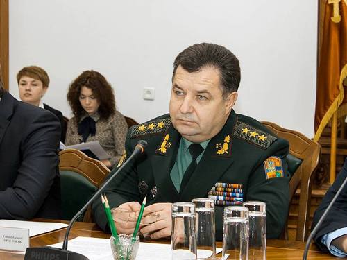 Министр обороны Украины прошел проверку на полиграфе