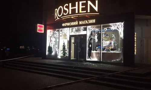 Ночью в Харькове взорвали магазин Roshen