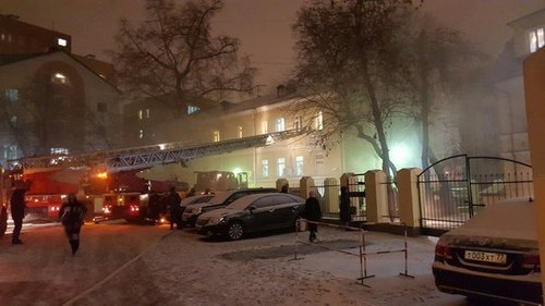 В Москве горит архив суда, в котором хранится дело о хищении из ВТБ миллиарда долларов