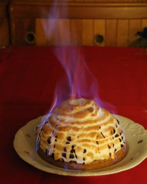 Огненный десерт «АЛЯСКА» 