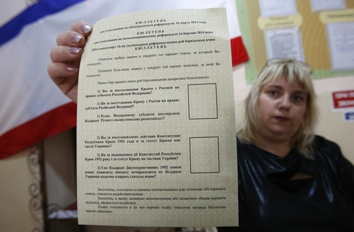 Крымский референдум не имеет ничего общего с самоопределением - эксперт 