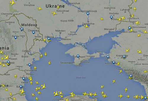 За полеты над Крымом будет отвечать Украина