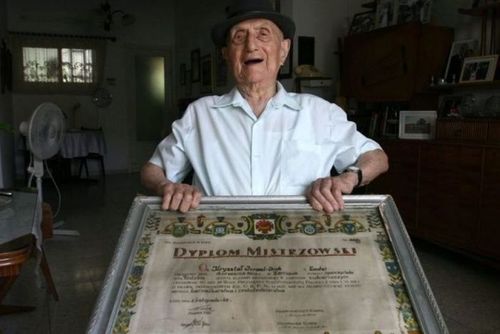 112-летний Исраэль Кристал признан самым старым мужчиной планеты (ФОТО)
