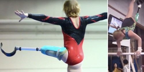 Вера сильнее боли: 16-летняя гимнастка без ноги вдохновляет людей