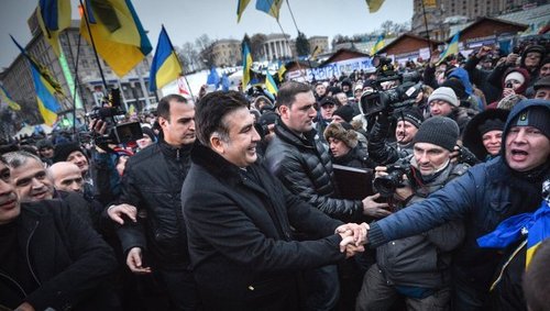 Саакашвили объяснил "компашке Яценюка", зачем он летал в Мюнхен