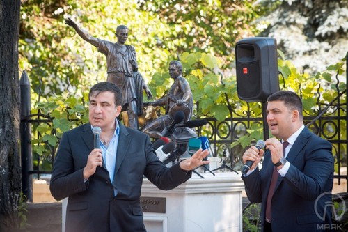 Саакашвили не уверен в Гройсмане, как в будущем премьере