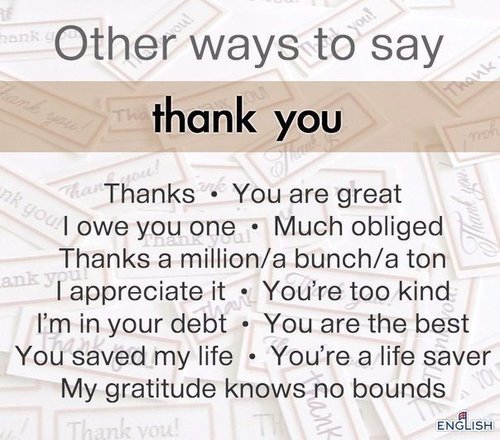 Изучаем языки: говорим "спасибо", но другими словами
