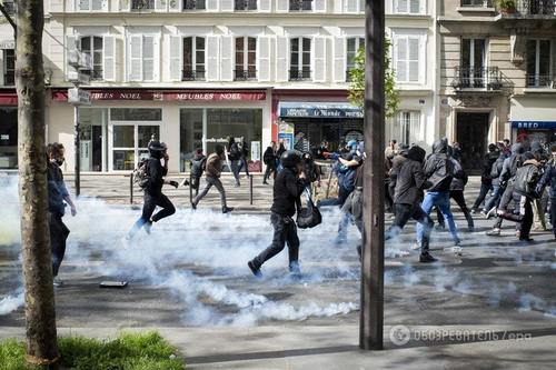 Массовые беспорядки во Франции из-за трудового законодательства продолжаются