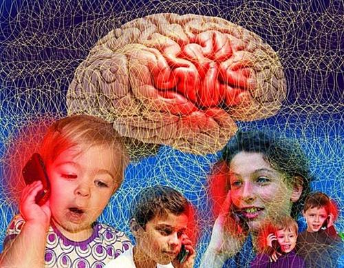 Как мобильные телефоны влияют на мозг ребенка