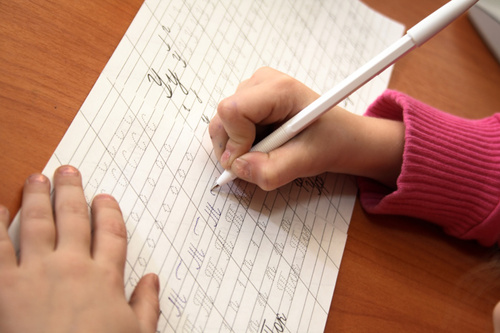 Красивый почерк у ребенка - это так просто