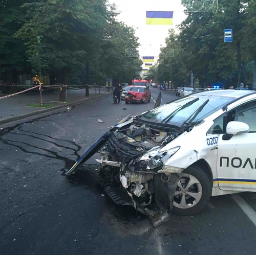 ДТП в Харькове с участием патрульных: есть жертвы
