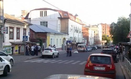 В центре Харькова застрелили мужчину