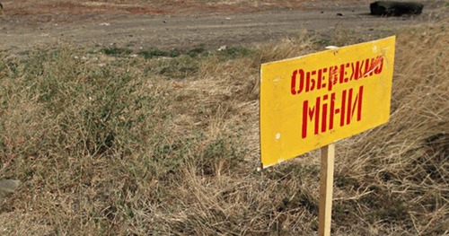 В зоне АТО из-за жары взрываются мины