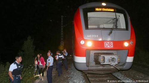 Нападение в поезде под Вюрцбургом