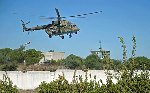В Сирии сбили российский вертолет с военными