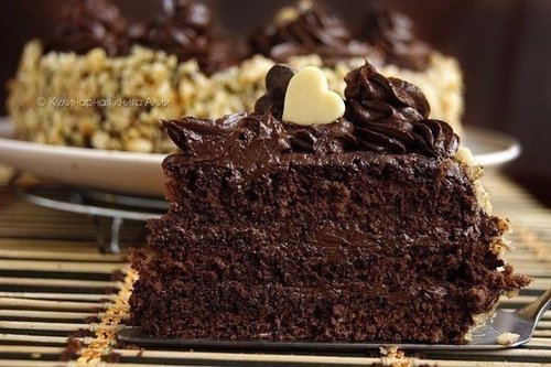 Шоколадный торт по госту