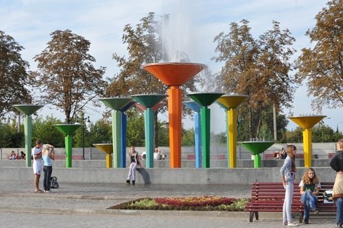 Олимпийский фонтан Харькова.