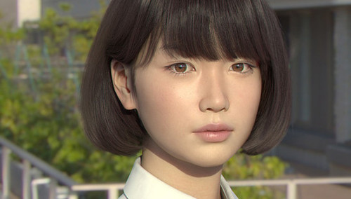 Японцы создатели неотличимую от живой компьютернкю девушку (видео)