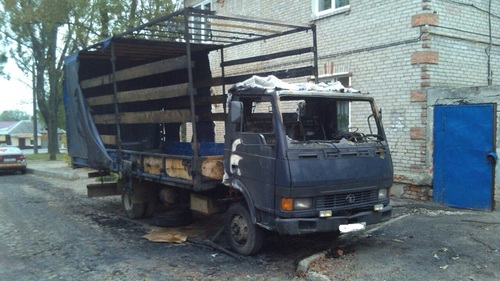В Харькове снова массово горят автомобили