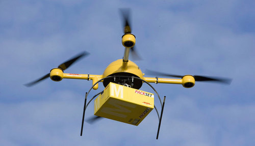 Доставка товаров дронами в Канаде: как это будет? (Видео)