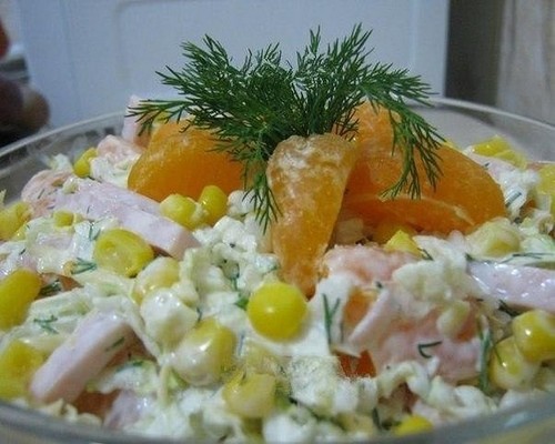 Красивый и вкусный салат "Новогодний"