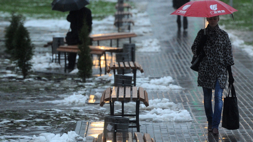Погода в Украине 12 января: снег, местами с дождем