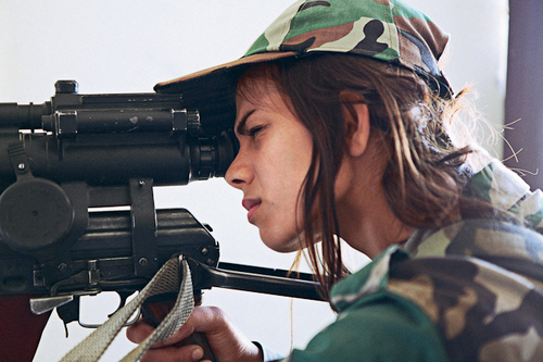 Боец-доброволец объяснила, почему женщины становятся лучшими снайперами