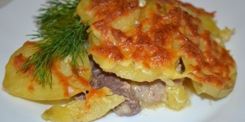 Мясо По Французски На Сковороде Фото