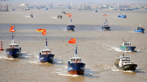 Гибридные рыбаки: Китайские «синие человечки» готовы к бою