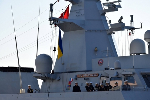 В Одессу зашли дружеские военные корабли Турции