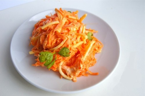 Мамины секреты - «Витаминный салат с морковью»