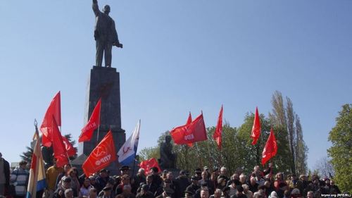 В Окупованому Севастополі з дня народження Леніна приймали у партію 