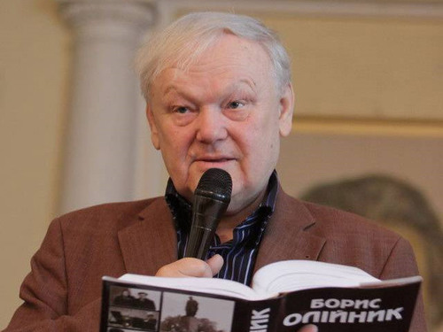 Сегодня умер украинский поэт Борис Олийнык