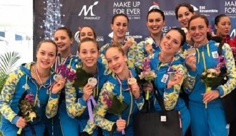 Украинки завоевали 6 золотых медалей на соревнованиях по синхронному плаванию в Торонто