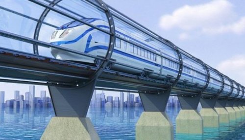 Тоннель Hyperloop позволит поездам проезжать 600 километров за полчаса (ВИДЕО)