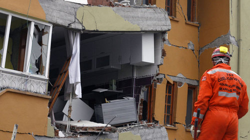 В Турции произошло мощное землетрясение  