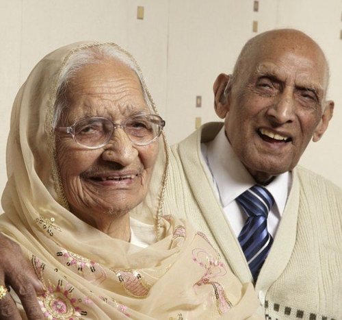 87 лет проведенных в браке - новый рекорд счастья