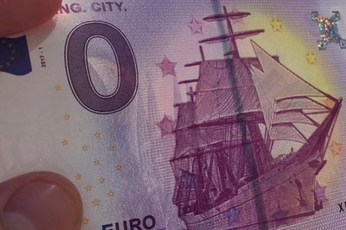 В Германии выпустили валюту номиналом в 0 евро