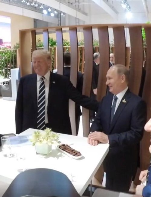 С Трампом встречается вероятно двойник Путина по кличке “удмурт”