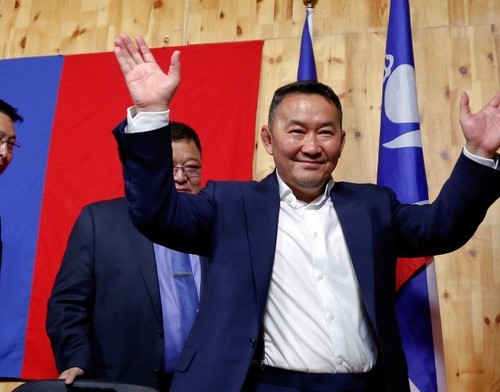 В Монголии президентом выбрали дзюдоиста-бизнесмена