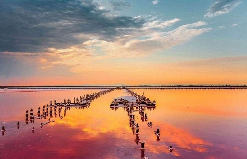 Самое соленое в Европе озеро находится в Украине