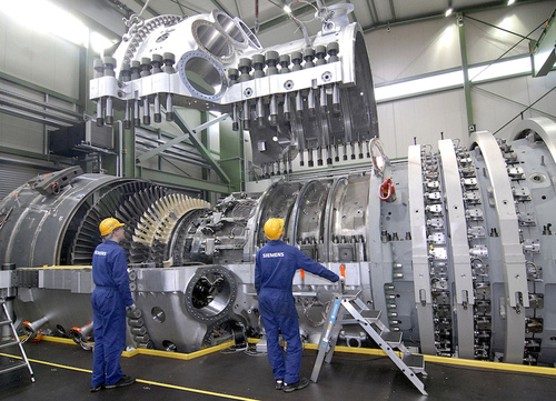 В Крыму не смогли запустить турбины Siemens