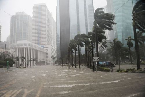 Флорида. Центр Майами затоплен, 3 миллиона человек без света и воды