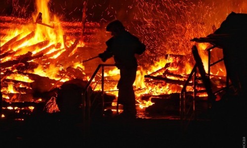 Пожар в одесском лагере, двое детей погибли