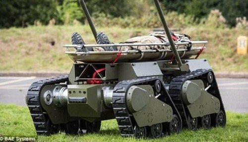 Создан боевой робот, который воюет как танк