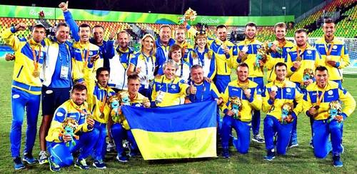 Паралимпийская сборная Украины по футболу выиграла Чемпионат мира