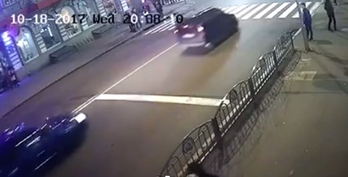 Появилось новое видео аварии в Харькове